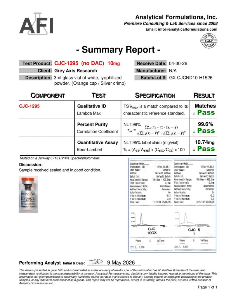 CJC-1295 No DAC 10mg