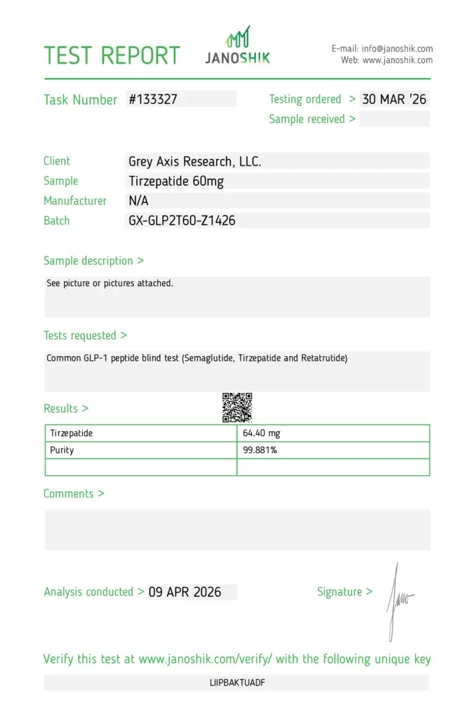 GLP-1 T 60mg (GX-GLP1T60-Z1426)