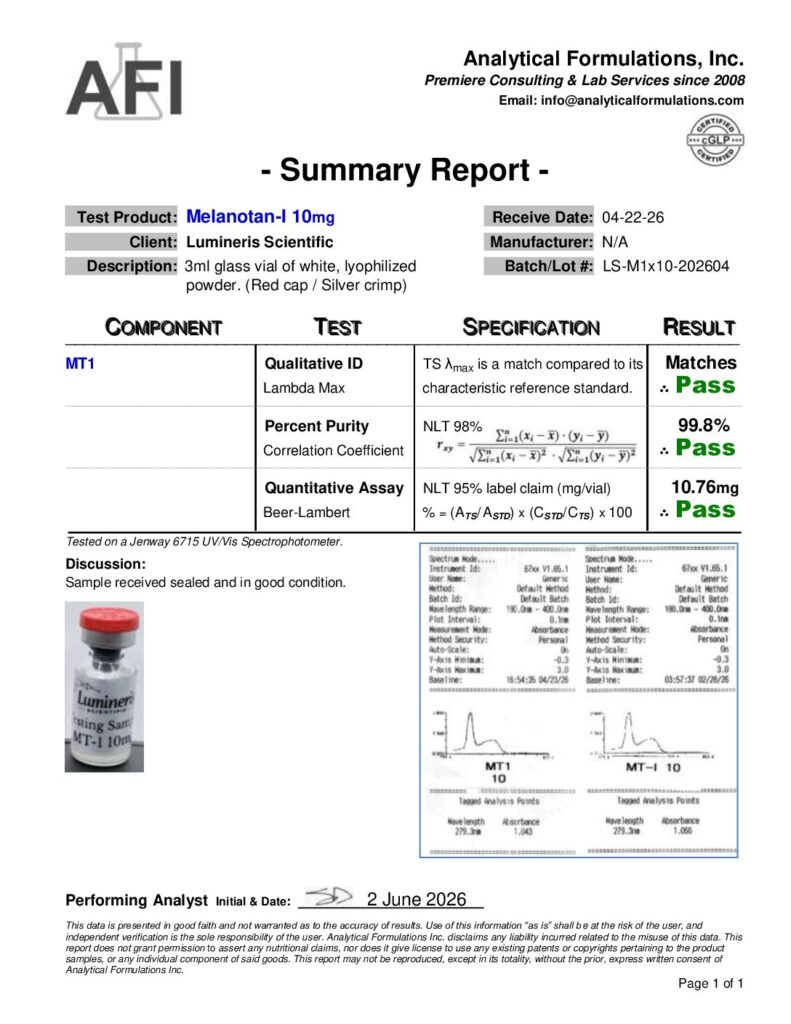 MT-1 10mg (LS-M1x10-202604)