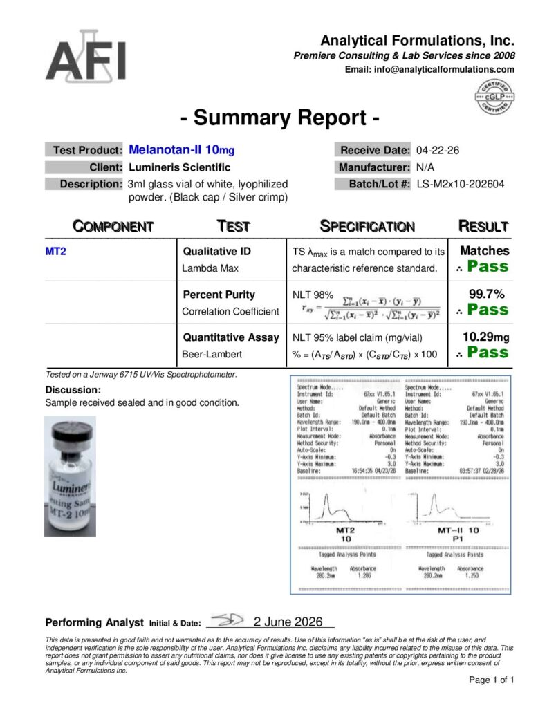 MT-2 10mg (LS-M2x10-202604)