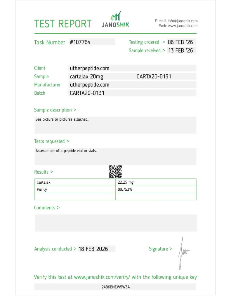 Cartalax 20mg (GX-Cartalax20-U326)