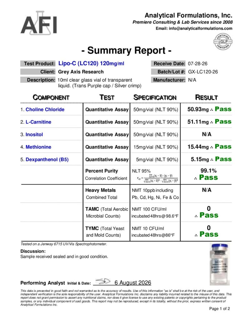 Lipo-C (LC120) 120mg/mL(GX-LC120-26)