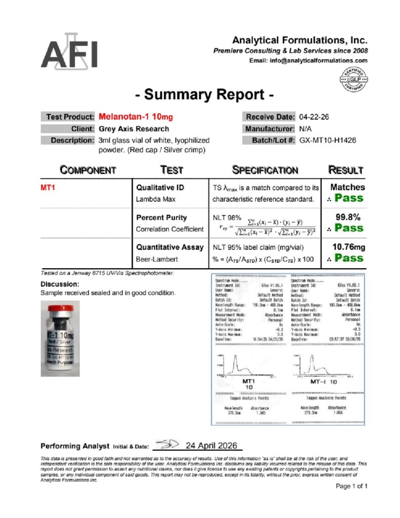 MT-1 10mg (GX-MT10-H1426) Red / Silver